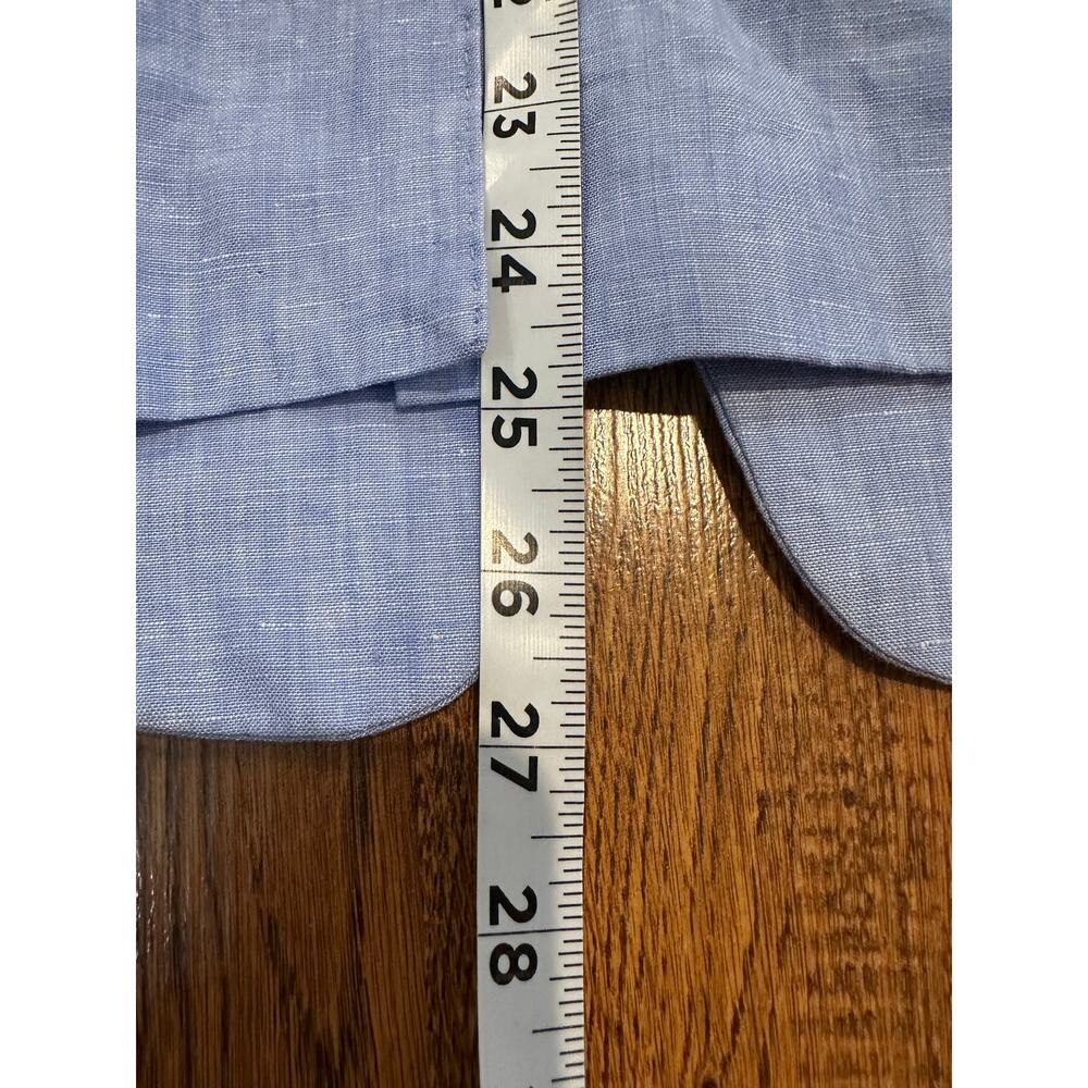 Joie Women’s Gruau Linen Blazer – Sunset Blue – Size 6 – Classic Style Capsule - Picture 7 of 8